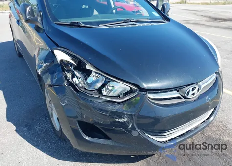 2013 Hyundai Elantra Gls from USA, damaged, VIN 5NPDH4AEXDH228494